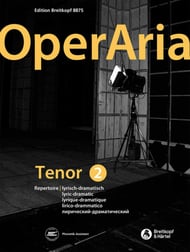 OperAria Tenor, Vol. 2: Lyric-Dramatic Vocal Solo & Collections sheet music cover Thumbnail